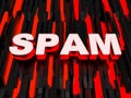 SPAM (Electronic spamming) Royalty Free Stock Photo