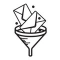 Spam Email Filter Icon