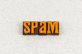 Spam internet phishing email virus malware message