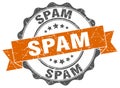 spam seal. stamp