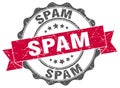 spam seal. stamp