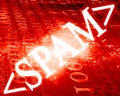 Spam Royalty Free Stock Photo