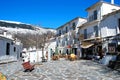 Village square, Capileira, Spain.