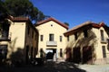 Administrators house at the Botanical Gardens, Malaga, Spain. Royalty Free Stock Photo