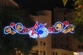 Christmas street decorations, Marbella, Spain.