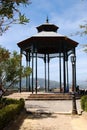 Gazebo in Blas Infante park, Ronda, Spain.