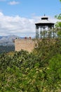 Gazebo in Blas Infante park, Ronda, Spain.