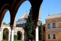 Monteria Patio, Castle of the Kings, Seville, Spain.