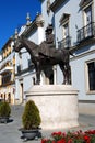 Countess of Barcelona statue, Seville, Spain.