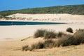 View of Valdevaqueros beach, Tarifa, Spain.