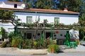 Roadside cafe, Tolox, Spain. Royalty Free Stock Photo