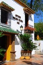 Flour mill building at Molina de Inca, Torremolinos. Royalty Free Stock Photo