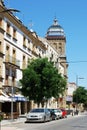 Hospital de Santiago bell tower, Ubeda, Spain. Royalty Free Stock Photo