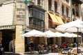 Pavement cafes in the town centre, Ubeda, Spain.