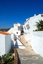 Village street, Frigiliana, Spain.