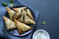 Spanakopita, greek cuisine.