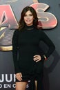 Maribel Verdu attends the premiere of The Flash in Madrid Spain