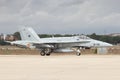 Spanish Air Force F-18 Hornet Royalty Free Stock Photo