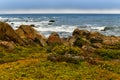 Spanish Bay - Pebble Beach, California Royalty Free Stock Photo