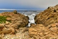 Spanish Bay - Pebble Beach, California Royalty Free Stock Photo