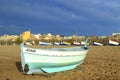 Spanish beach boats