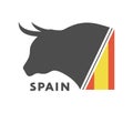 Spanish bull illustration