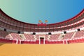 Spanish bullfight arena Royalty Free Stock Photo