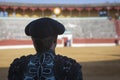 Spanish Bullfighter looking bullfighting in JaÃÂ©n