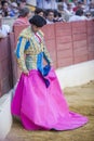 The Spanish Bullfighter Luis Francisco Espla bullfighting with a