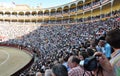 Spanish bullfighting festival