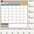 Spanish Calendar 2017