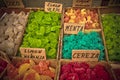 Spanish candy at a marketplace