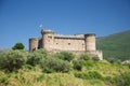 Spanish castle landscape Royalty Free Stock Photo