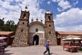 Spanish Catholic Church at Raqchi- Peru 141 Royalty Free Stock Photo