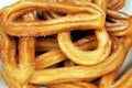 Spanish churros. Royalty Free Stock Photo