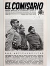 Spanish civil war. Magazine The commissar No. 13 antitank.