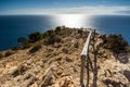 Cliffs of Maro Cerro Gordo Natural Park, near Maro and Nerja, Malaga province, Costa Del Sol, Spain. Royalty Free Stock Photo