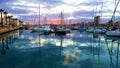 Spanish Coastal City Of Alicante - Sunset Views XIV Royalty Free Stock Photo