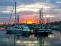 Spanish Coastal City Of Alicante - Sunset Views XII Royalty Free Stock Photo