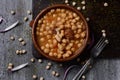 Spanish cocido madrileno, stew typical of madrid