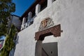 Spanish colonial historic building in carmel