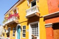 Spanish colonial house. Royalty Free Stock Photo