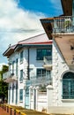 Spanish colonial house in Casco Viejo, Panama City Royalty Free Stock Photo