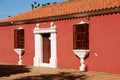 Spanish colonial style house Royalty Free Stock Photo