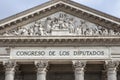 Spanish Congress of Deputies Building, Madrid, Spain Royalty Free Stock Photo