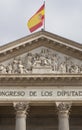 Spanish Congress of Deputies Building, Madrid, Spain Royalty Free Stock Photo