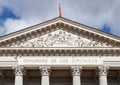 Spanish Congress of Deputies, Congreso de los Diputados, Parliament building Royalty Free Stock Photo