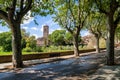 Spanish countryside in spring season