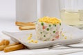 Spanish Cuisine. Russian salad. Ensaladilla rusa.