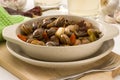 Spanish cuisine. Snails in sauce. Royalty Free Stock Photo